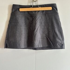 Pact Charcoal Gray Active Skort